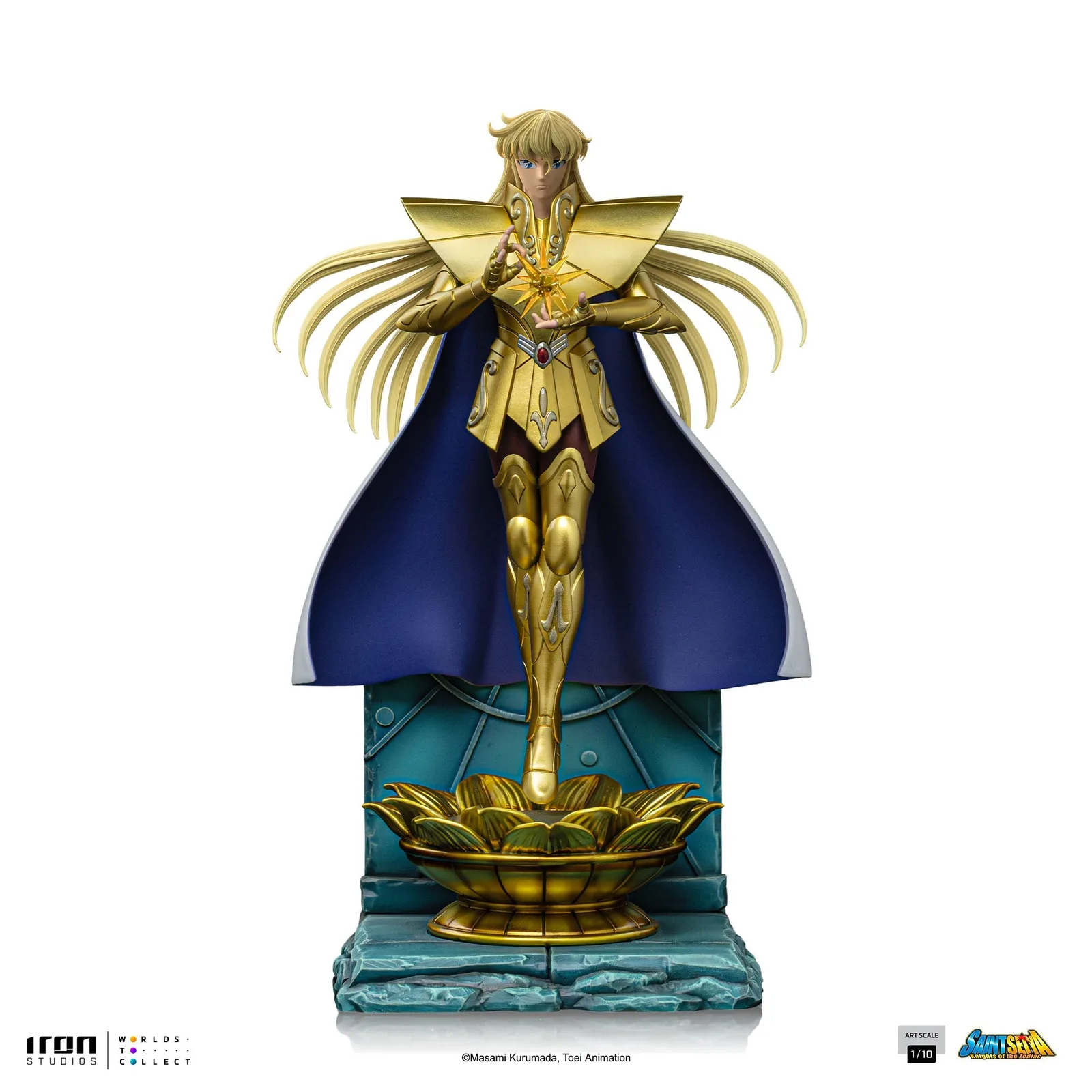 Statue Iron Studios Art Scale 1/10 de Shaka, Chevalier d’Or de la Vierge