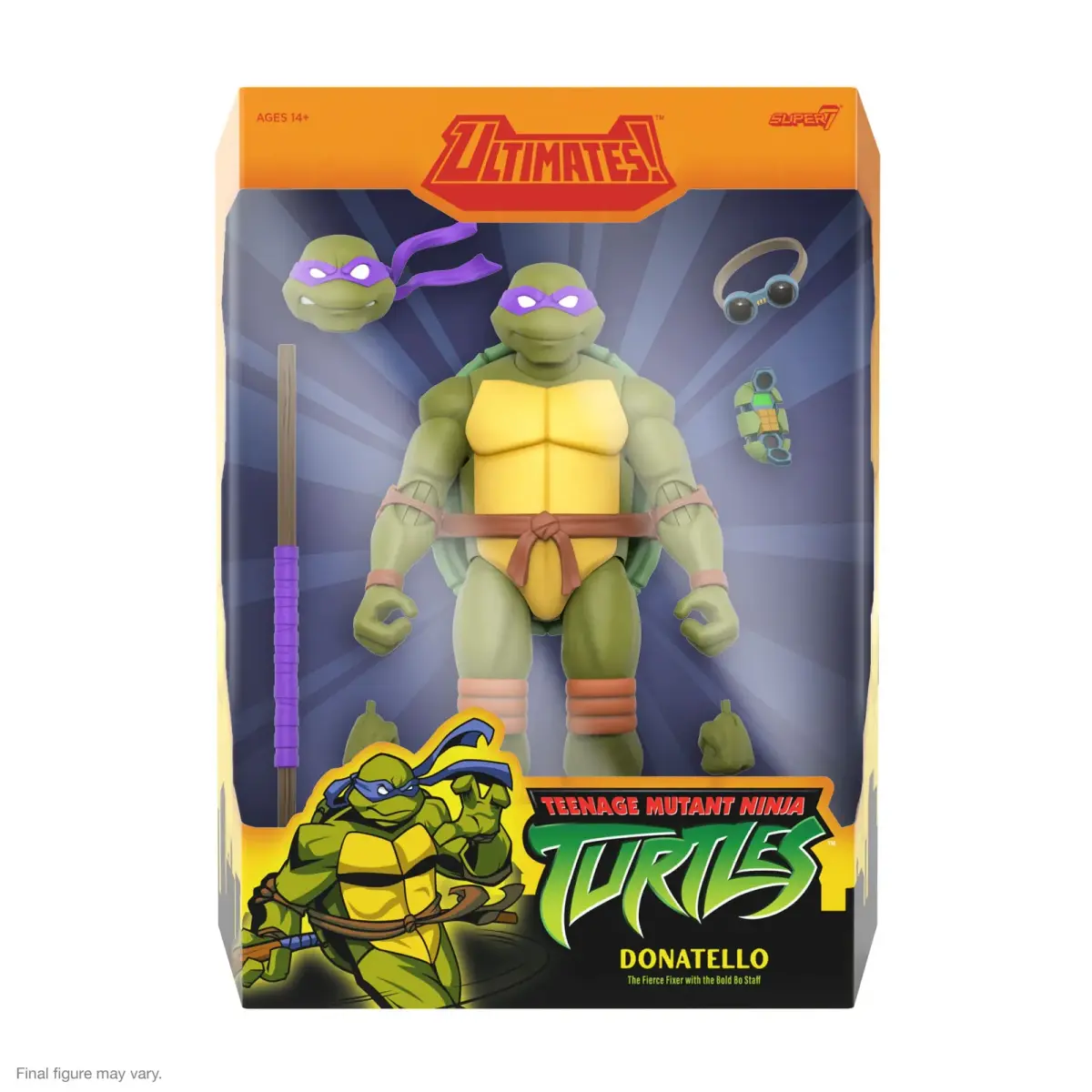Teenage Mutant Ninja Turtles Figur Ultimates Wave 12 Donatello 18 cm