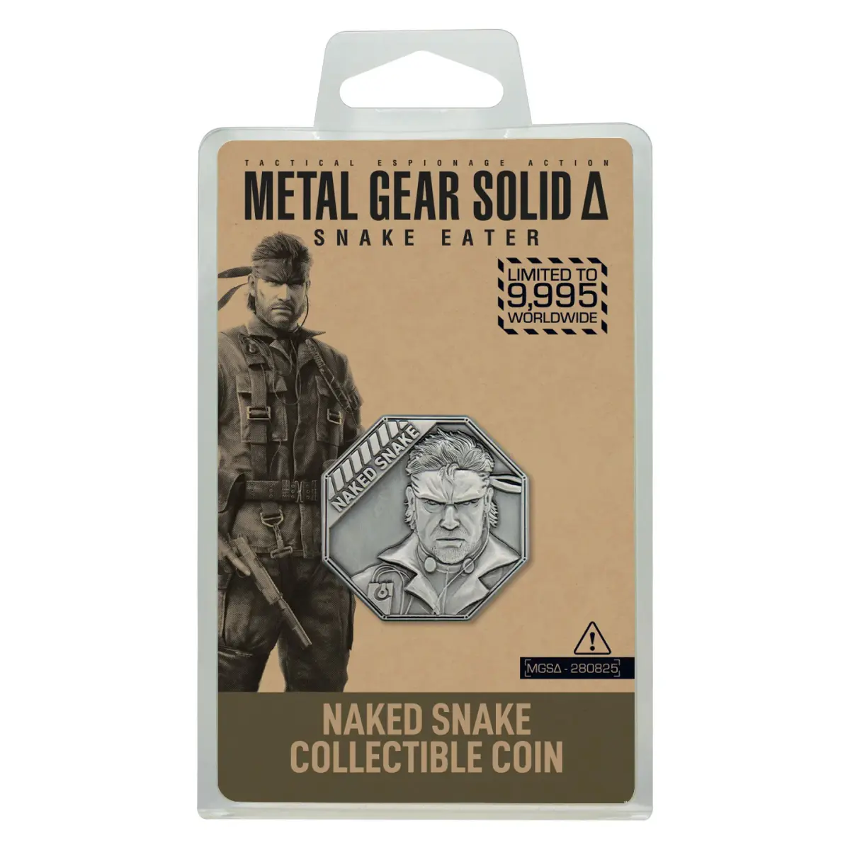 Fanattik Metal Gear Solid Delta: Snake Eater Sammler-Item Naked Snake, limitierte Edition 9 995 Ex.