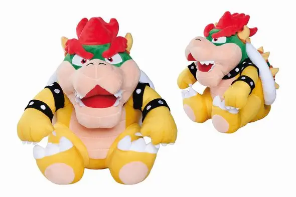 Super Mario - Bowser Plush - 27 cm