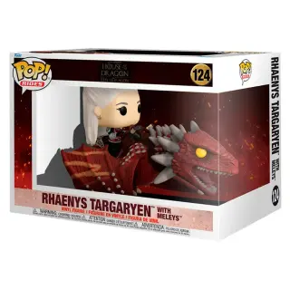Funko POP! Rides Deluxe La Casa del Dragon Rhaenys Targaryen with Meleys