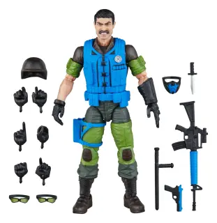 G.I. Joe Classified Series #220 Mad Marauders Pack Footloose, Mutt & Junkyard 15 cm (Hasbro), Ansicht 4