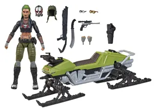 G.I. Joe Classified Series #194 Zanya & Dreadnok Chameleon mit Swamp Skier 15 cm (Hasbro), Ansicht 10