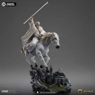 Gandalf the White on Shadowfax, vista 2