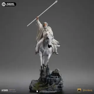 Gandalf the White on Shadowfax, vista 3