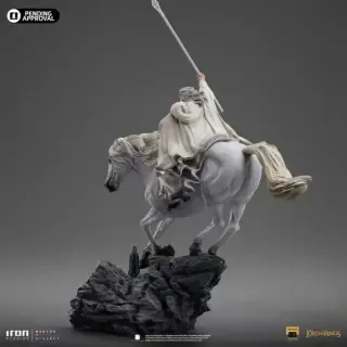 Gandalf the White on Shadowfax, vista 4