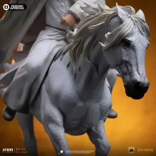 Gandalf the White on Shadowfax, vista 5