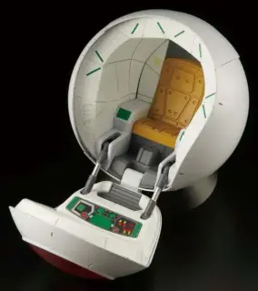 Saiyan Space Pod, vista 2