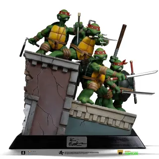 TMNT 1st Cover Set (Signed Version)