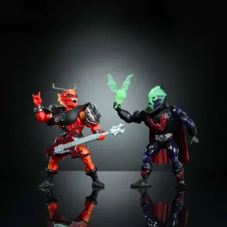Masters of the Universe x Stranger Things Origins Pack 2 Figuren Hordak & Hellfire-Man 14 cm, Ansicht 4