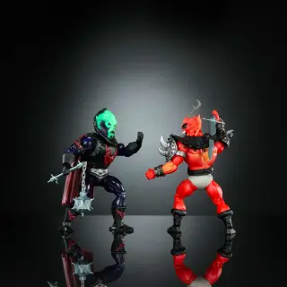 Masters of the Universe x Stranger Things Origins Pack 2 Figuren Hordak & Hellfire-Man 14 cm, Ansicht 5