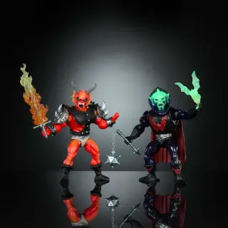 Masters of the Universe x Stranger Things Origins Pack 2 Figuren Hordak & Hellfire-Man 14 cm, Ansicht 6
