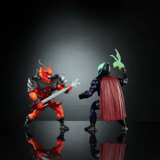 Masters of the Universe x Stranger Things Origins Pack 2 Figuren Hordak & Hellfire-Man 14 cm, Ansicht 7