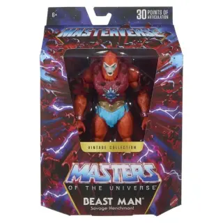 Masters of the Universe Masterverse Vintage Collection: Beast Man 18 cm actiefiguur, weergave 4