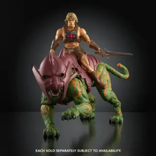 Masters of the Universe 2026 Movie Chronicles フィギュア Battle Cat 17 cm・画像6