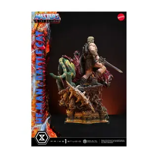 Masters of the Universe Statue Real Elite Masterline Series 1/4 He-Man & Battle Cat 86 cm, Ansicht 7