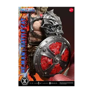 Masters of the Universe Statue Real Elite Masterline Series 1/4 He-Man & Battle Cat 86 cm, Ansicht 9