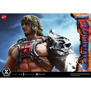 Masters of the Universe Statue Real Elite Masterline Series 1/4 He-Man & Battle Cat 86 cm, Ansicht 13