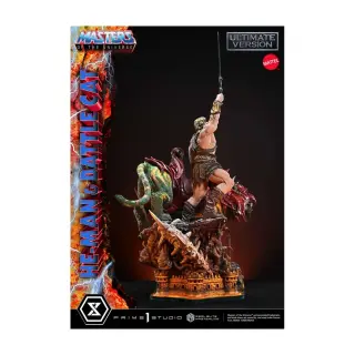 Masters of the Universe Statue Real Elite Masterline Series 1/4 He-Man & Battle Cat Ultimate Version 86 cm, Ansicht 7