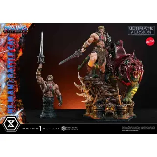 Masters of the Universe Statue Real Elite Masterline Series 1/4 He-Man & Battle Cat Ultimate Version 86 cm, Ansicht 10