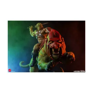 Masters of the Universe 1/4 Statue He-Man & Battle Cat 76 cm, Ansicht 4