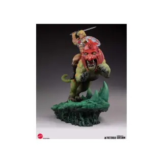 Masters of the Universe 1/4 Statue He-Man & Battle Cat 76 cm, Ansicht 6