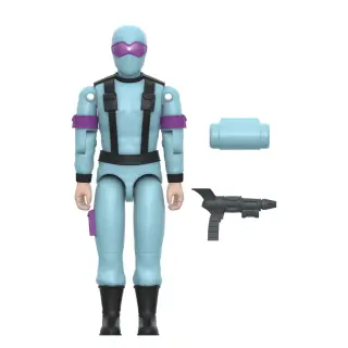 G.I. Joe ReAction+ Wave 6 Snake Eyes (Red Glow, Crystal Poison) 10 cm (Super7)