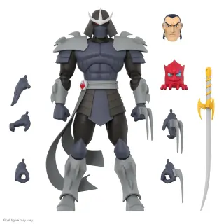 Teenage Mutant Ninja Turtles figuur Ultimates Wave 13 Shredder 18 cm, weergave 2