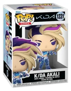 Funko Pop! Games League of Legends K/DA Akali #1221 9.5 cm, view 3