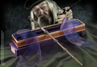 Harry Potter Albus Dumbledore's Wand Replica with Ollivander Box (Noble Collection), view 2