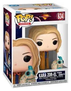 Funko Pop! Heroes Supergirl (2026) 634 Kara Zor-El with Cedric 9 cm, view 2