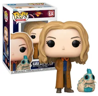 Funko Pop! Heroes Supergirl (2026) 634 Kara Zor-El with Cedric 9 cm, view 3