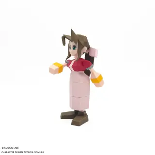 Final Fantasy VII Polygon figura soft vinyl Aerith Gainsborough 14 cm, vista 2