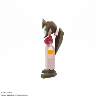 Final Fantasy VII Polygon figura soft vinyl Aerith Gainsborough 14 cm, vista 4