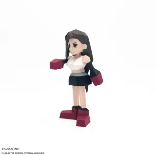 Final Fantasy VII Polygon soft vinyl figure Tifa Lockhart 14 cm, view 2
