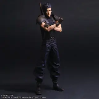 Final Fantasy VII Rebirth Play Arts Shin Zack Fair SOLDIER 1st Class 30 cm (Square Enix), vista 3