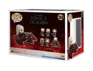 Funko POP! Rides Deluxe La Casa del Dragon Rhaenys Targaryen with Meleys, vista 3