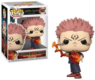 Funko Pop! Animation 呪術廻戦 両面宿儺 (Fire Arrow) #1887 9 cm・画像3