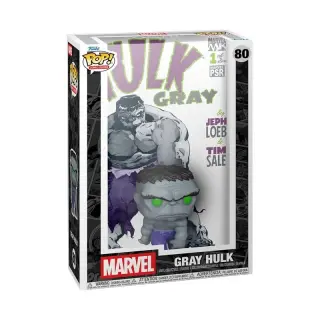 Funko Pop! Comic Covers Marvel n°80 Gray Hulk 9 cm, vista 2