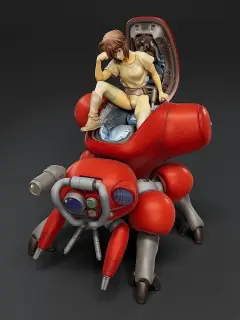 Ghost in the Shell PLAMAX minimum factory MF-94 Motoko Kusanagi con Fuchikoma 1/20 model kit (Max Factory), vista 4