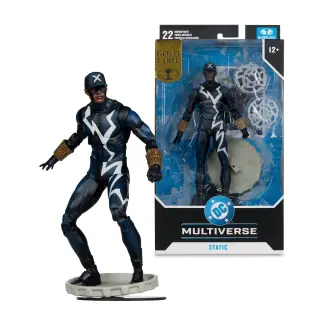 DC Multiverse Static (Trial by Fire) Gold Label 18 cm (McFarlane Toys), vista 4
