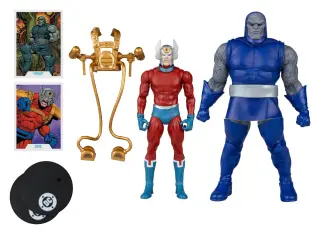 DC Multiverse pack 2 figure Darkseid Megafig 30 cm vs Orion 18 cm (New Gods) (McFarlane Toys), vista 4