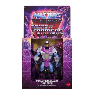 Masters of the Universe x Transformers Figur Megatron Armor Skeletor heo European Exclusive 14 cm, Ansicht 6