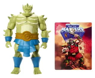 Masters of the Universe Origins Deluxe Figura Cartoon Collection: Whiplash 14 cm, vista 5