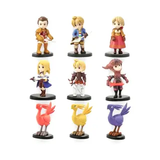 Final Fantasy Tactics Miniature Figure Collection présentoir 9 blind box 7-8 cm