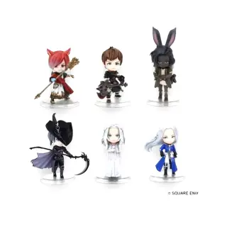 Final Fantasy XIV Miniature Figure Collection Vol. 3 coffret 6 figurines