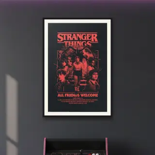Poster Stranger Things: All Friends Welcome, view 2