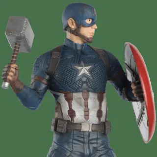 Marvel Mega Figure Captain America 36 cm, view 3