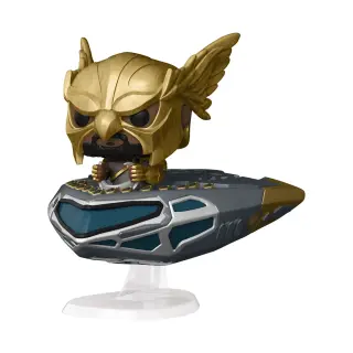 Funko Pop Rides Super Deluxe Black Adam Hawkman in Cruiser