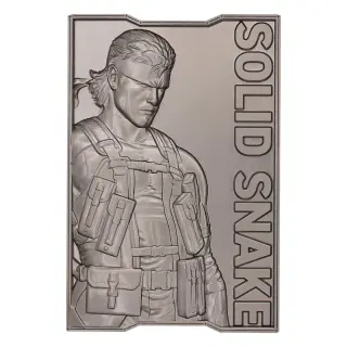 Fanattik Metal Gear Solid 2 Solid Snake Ingot Limited Edition 5,000 copies, view 2